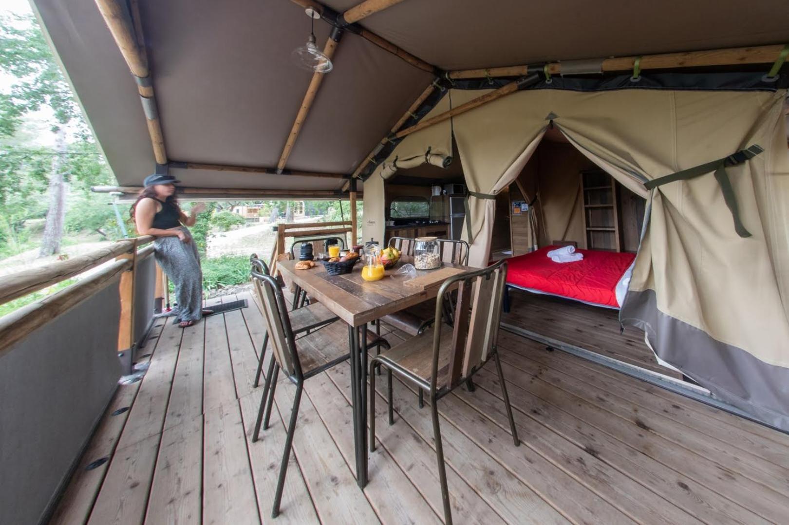 Camping Du Garlaban Обан Стая снимка
