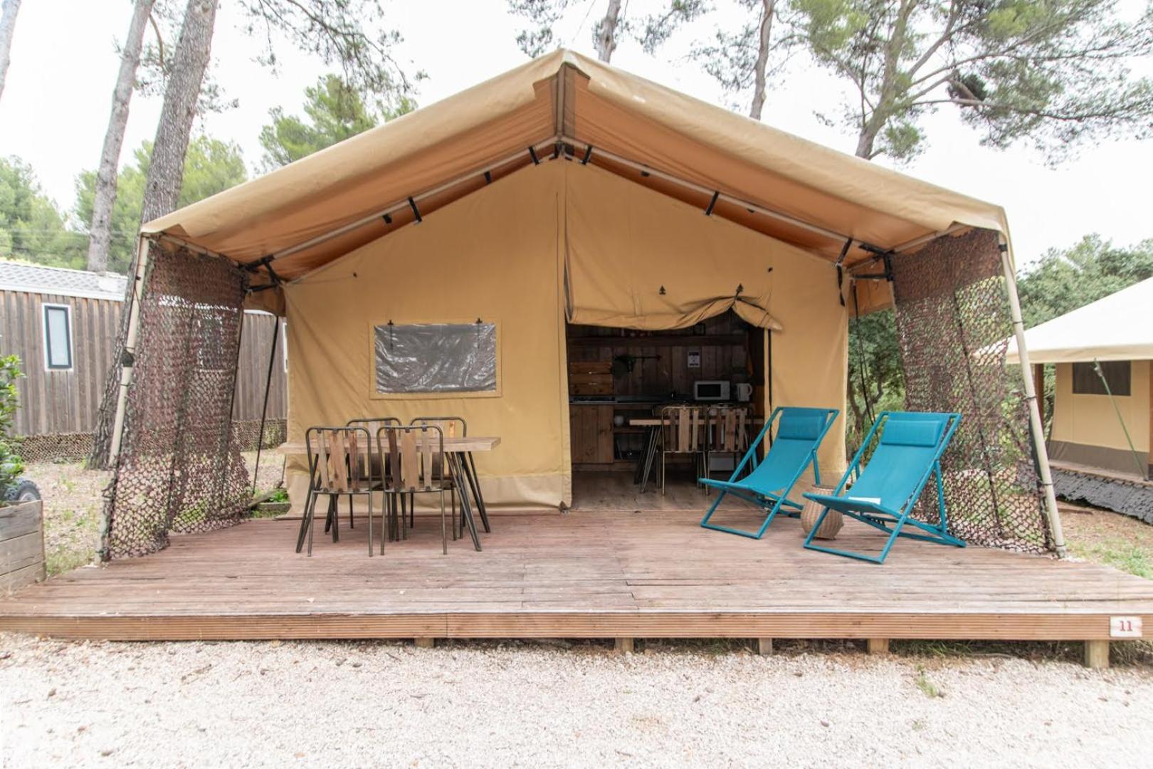 Camping Du Garlaban Обан Стая снимка